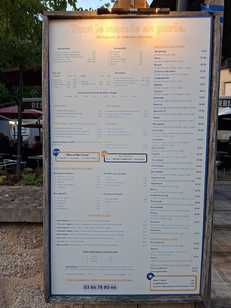 Tout le monde en parle - Restaurant / Pizzeria - Menu Image 3